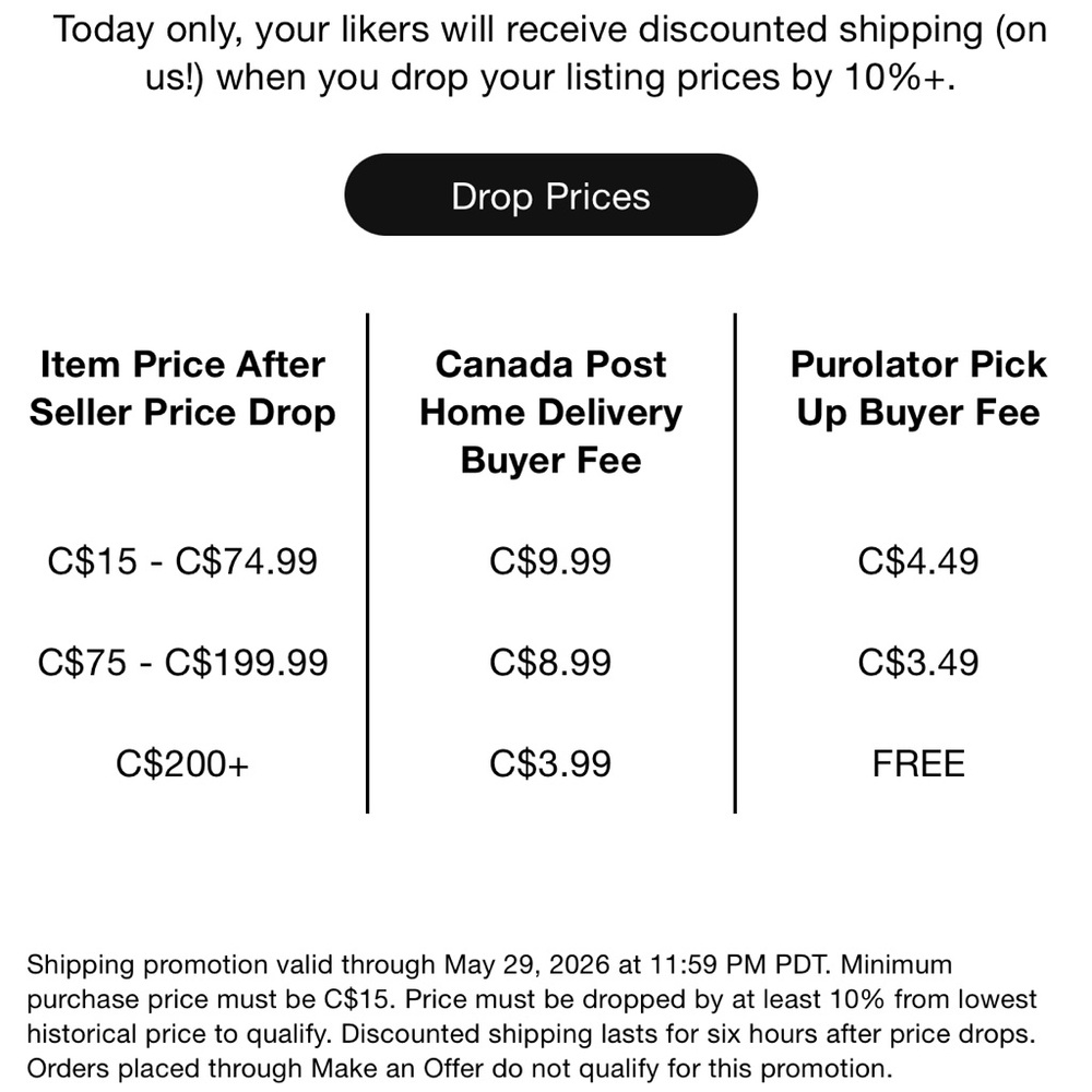 Low shipping on ❤️Liked items low shipping offer